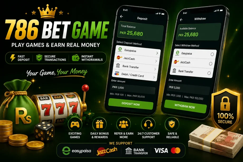 786 bet game Register and Login Image